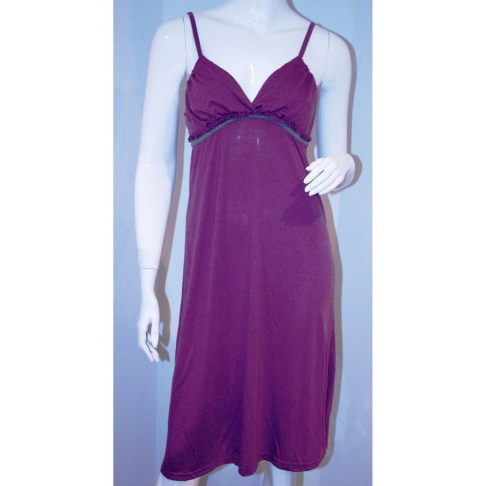 CLAUDEL Camisole SLEEPWEAR Dress GRAPE Purple M